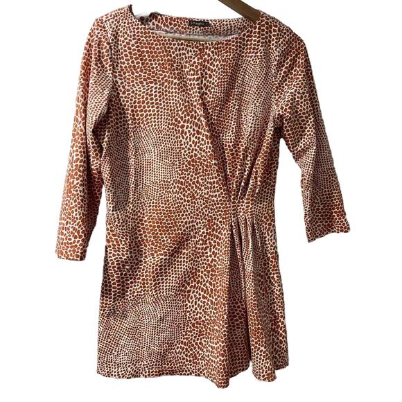 J.McLaughlin Orange & White Nylon Top Dress Women Size Small A001794 - Picture 7 of 11